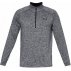 under armour ua tech 1/2 zip 2.0 black / gray under armour ua tech 1/2 zip 2.0 black / gray