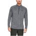 under armour ua tech 1/2 zip 2.0 black / gray under armour ua tech 1/2 zip 2.0 black / gray