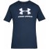 under armour sportstyle logo short sleeve navy under armour sportstyle logo short sleeve navy