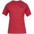 under armour ua stacked left chest short sleeve red under armour ua stacked left chest short sleeve red