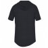 under armour sportstyle short sleeve hoodie black under armour sportstyle short sleeve hoodie black