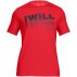 under armour ua i will 2.0 short sleeve red under armour ua i will 2.0 short sleeve red
