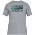 under armour ua team issue wordmark short sleeve grey under armour ua team issue wordmark short sleeve grey