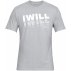 under armour ua i will 2.0 short sleeve grey under armour ua i will 2.0 short sleeve grey