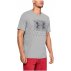 under armour ua branded big logo short sleeve grey under armour ua branded big logo short sleeve grey