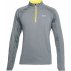 under armour threadborne swft 1/4 zip grey yellow under armour threadborne swft 1/4 zip grey yellow