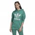 adidas adicolor trefoil hoodie damska zielona adidas adicolor trefoil hoodie damska zielona