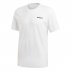 adidas essentials plain tee męska biała adidas essentials plain tee męska biała