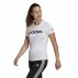 Koszulka damska adidas Essentials Slim Logo Tee Biała