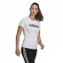 Koszulka damska adidas Essentials Slim Logo Tee Biała