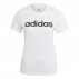 Koszulka damska adidas Essentials Slim Logo Tee Biała