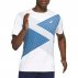 asics tokyo ss top m biało-niebieska asics tokyo ss top m biało-niebieska