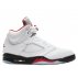 air jordan 5 retro "fire red" męskie białe (da1911-102) air jordan 5 retro "fire red" męskie białe (da1911-102)