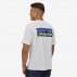 patagonia men's p-6 logo responsibili-tee® (38504-whi) patagonia men's p-6 logo responsibili-tee® (38504-whi)