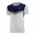 salomon s/lab sense tee m biało-granatowa salomon s/lab sense tee m biało-granatowa