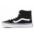 Buty młodzieżowe Vans YT Filmore Hi Zip (Suede/Canvas) Czarno-Białe
