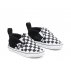 Buty dziecięce Vans IN Slip-On V Crib (Checker) Czarne