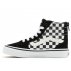 Buty młodzieżowe Vans YT Filmore Hi Zip (Suede/Canvas) Czarno-Białe