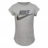 Koszulka dziecięca Nike Future SS Tee Szara