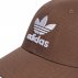 adidas Trefoil Baseball Cap Brązowa