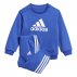 Dres dziecięcy adidas I Badge Of Sport French Terry Jogger Niebieski