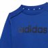 Dres dziecięcy adidas Essentials Lineage Jogger Set Niebiesko-Czarny