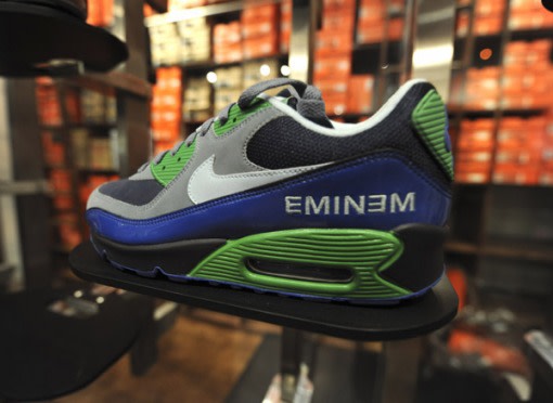 Nike Air Max 360 Eminem Charity Series Sample, Size 10, HEAT, 2023